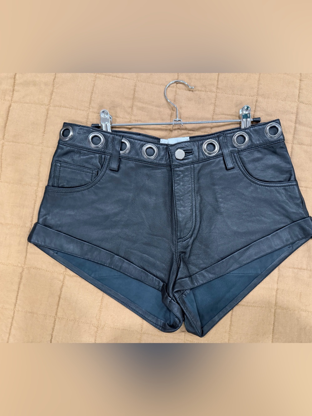 One teaspoon leather mini shorts 26